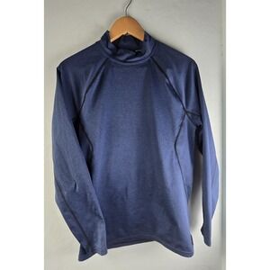 Spyder Active Pullover Men's Med Blue Performance Long Sleeve Athletic Shirt